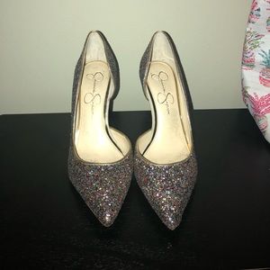 Jessica Simpson - Glitter Pumps Size 8